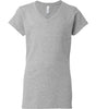Gildan 4.5oz Ladies V-Neck T (64V00L)