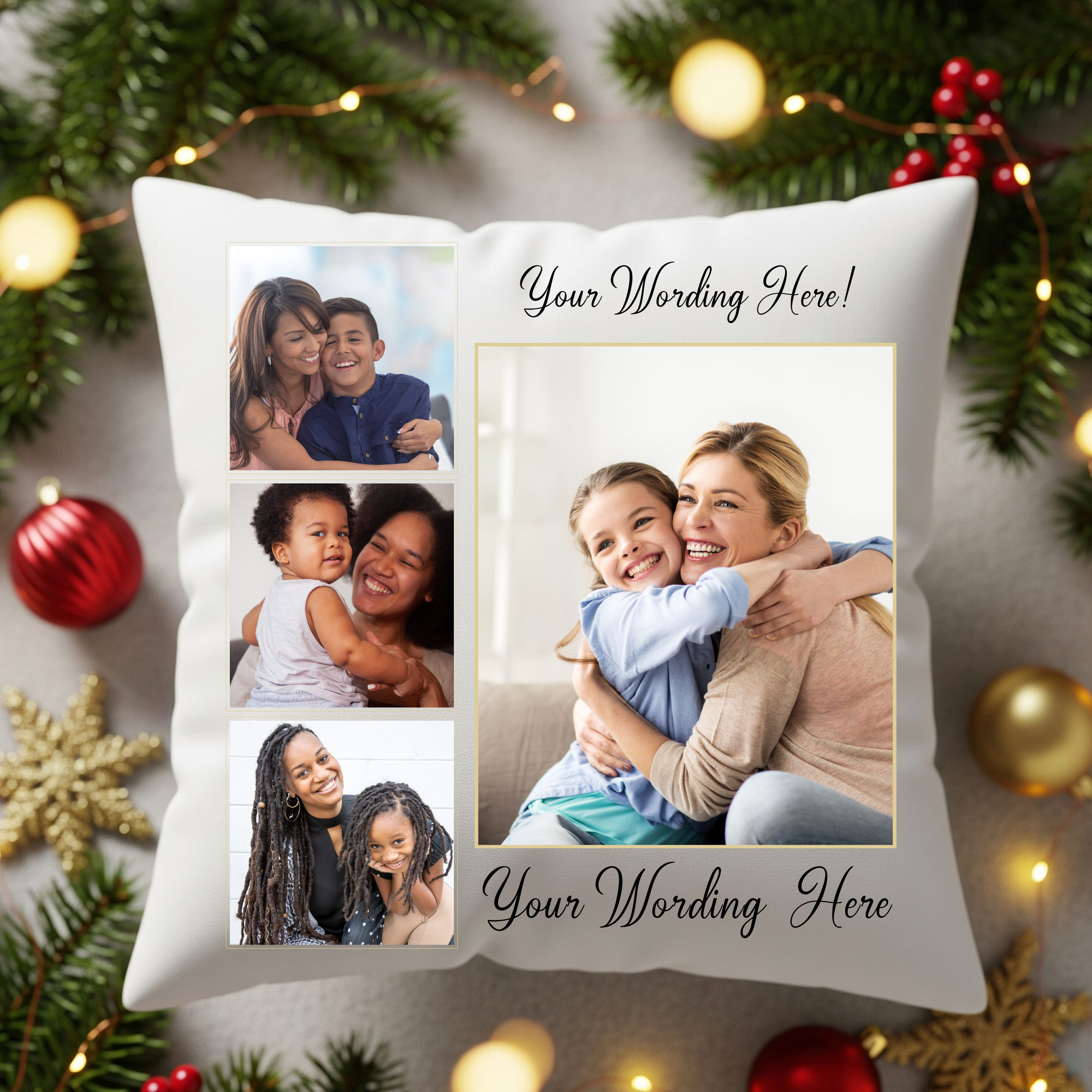 Custom “Mother’s Love” Decorative Pillow