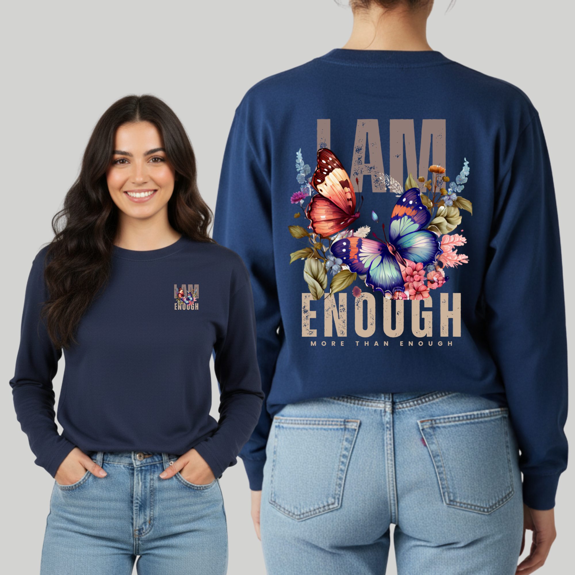 I AM Enough - Long Sleeve Tee