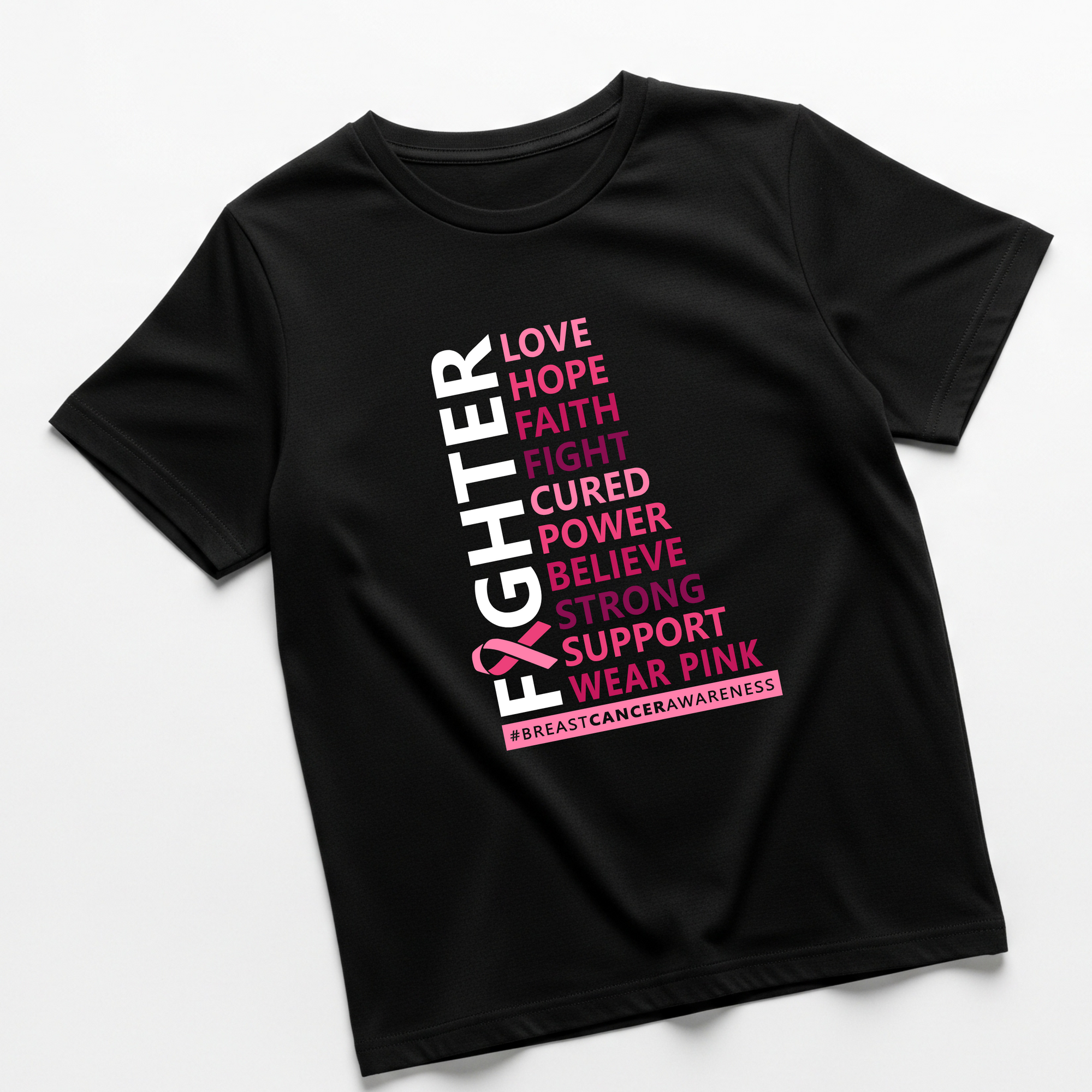 LOVE | HOPE | FIGTHER Tee