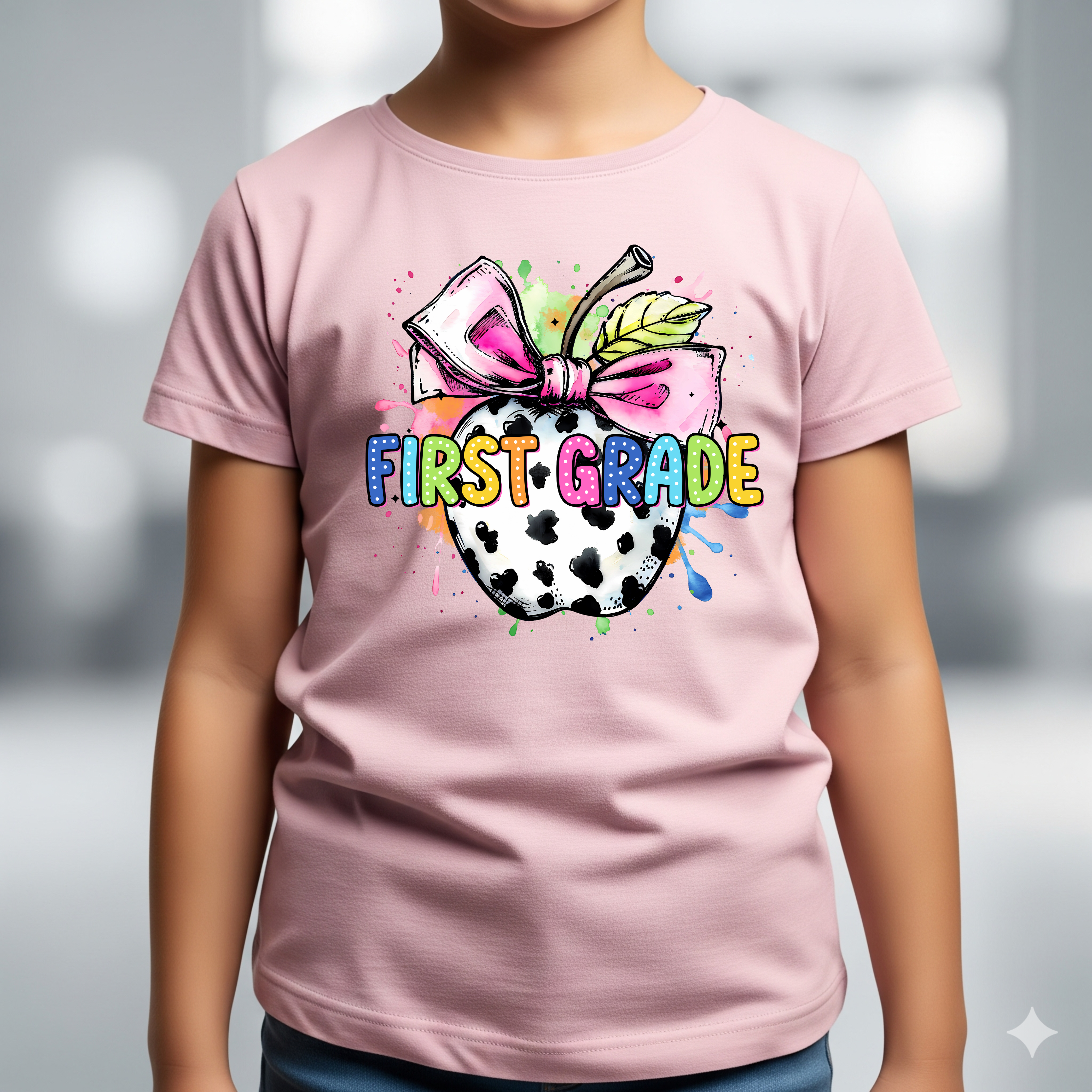 First Grade Apple Tee