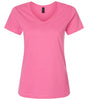 Gildan 4.5oz Ladies V-Neck T (64V00L)