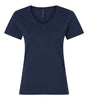 Gildan 4.5oz Ladies V-Neck T (64V00L)