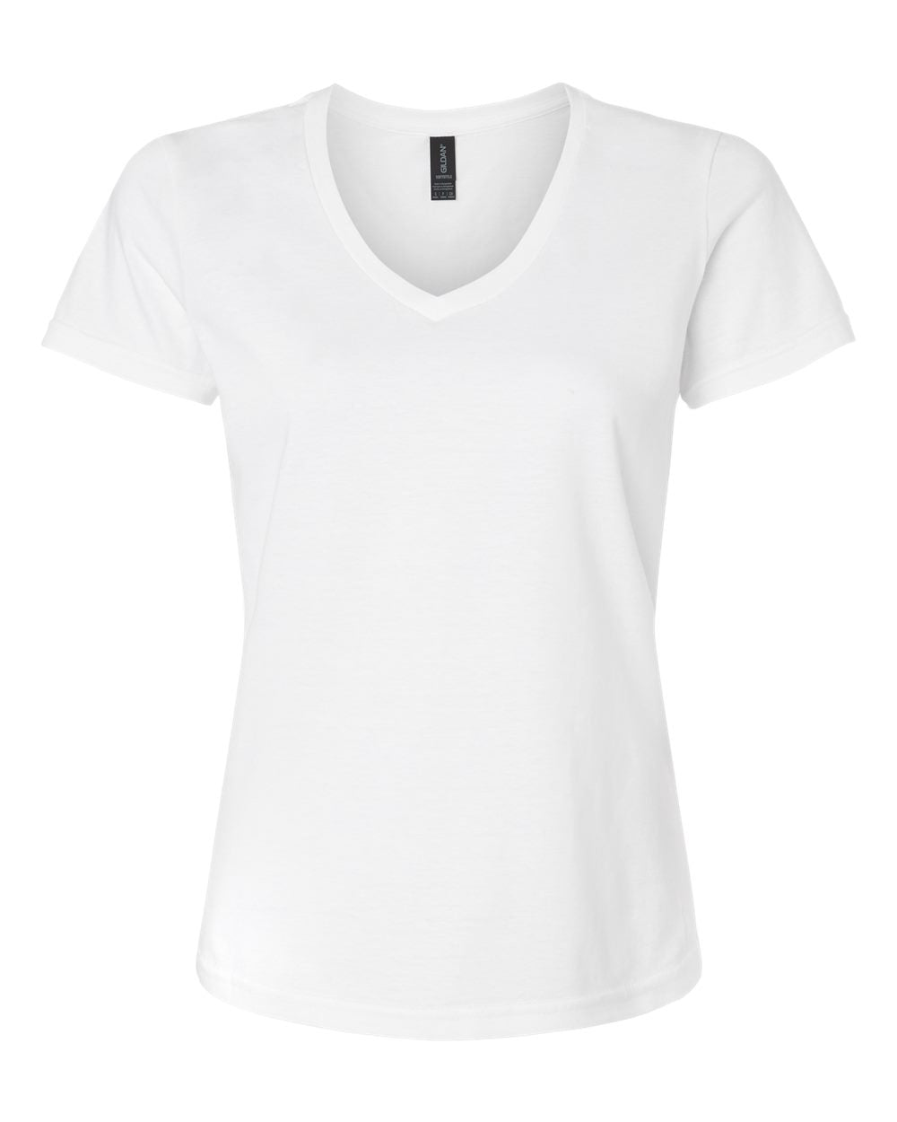 Gildan 4.5oz Ladies V-Neck T (64V00L)