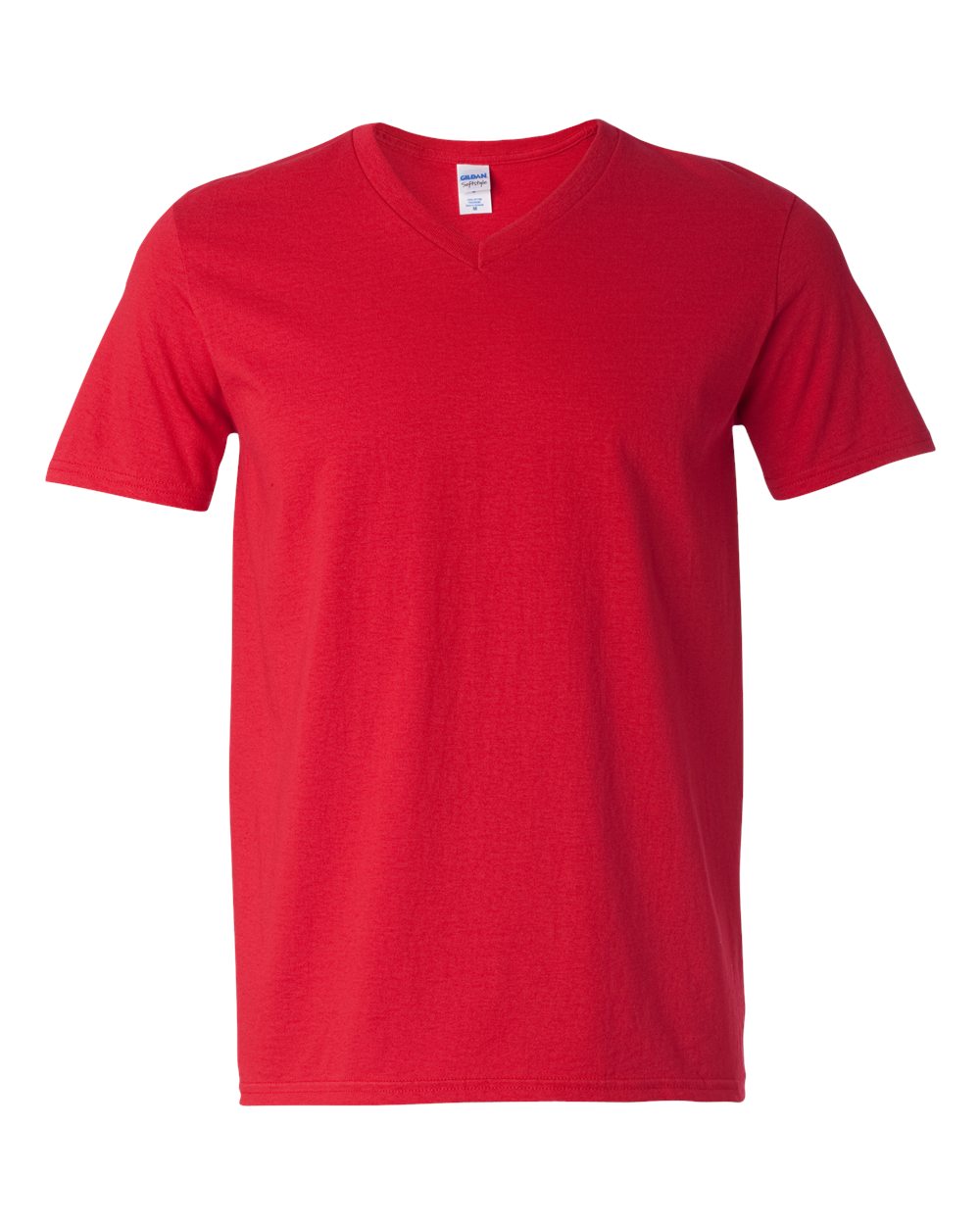Gildan 4.5oz Softstyle V Neck T (64V00)