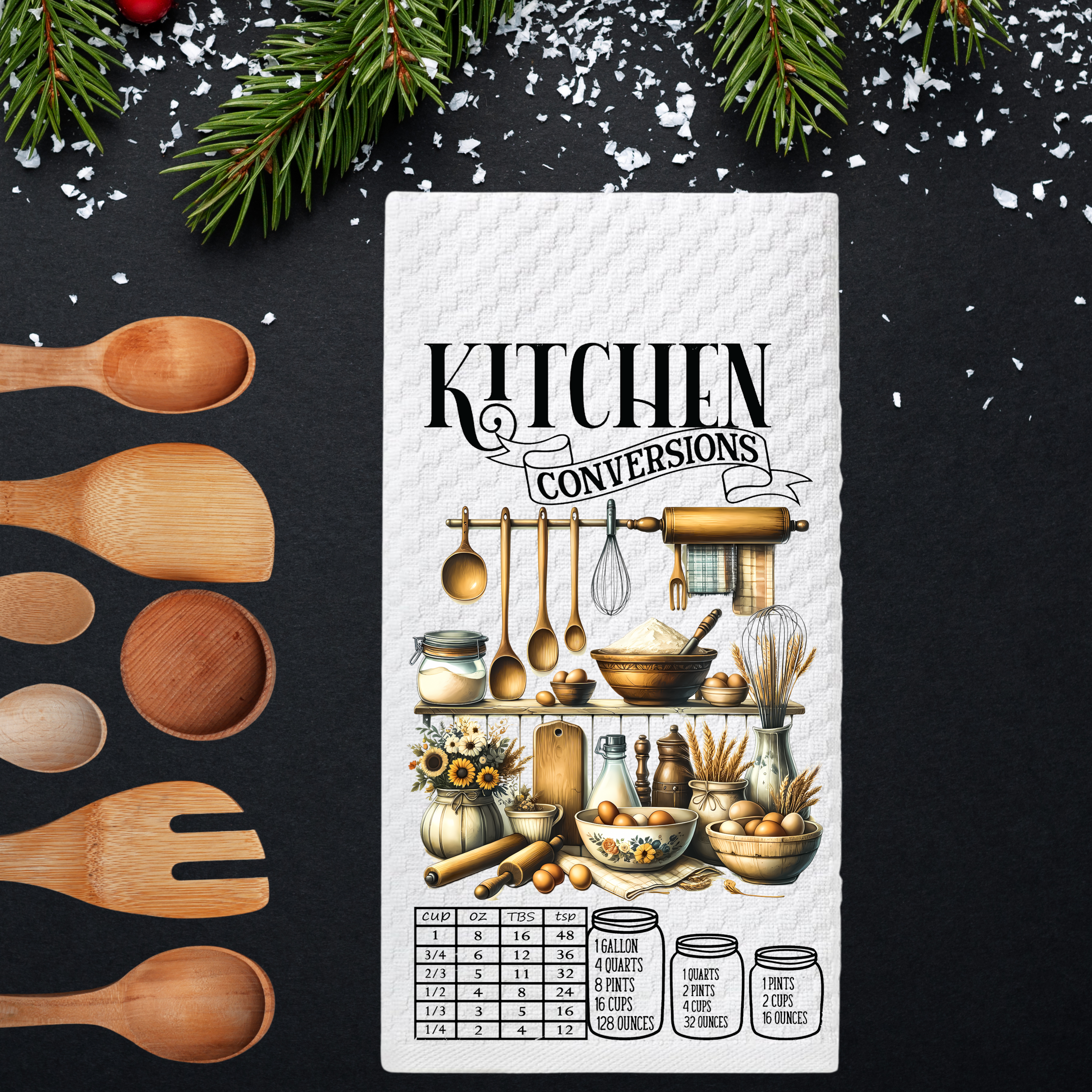 Measurement Kitchen Towel