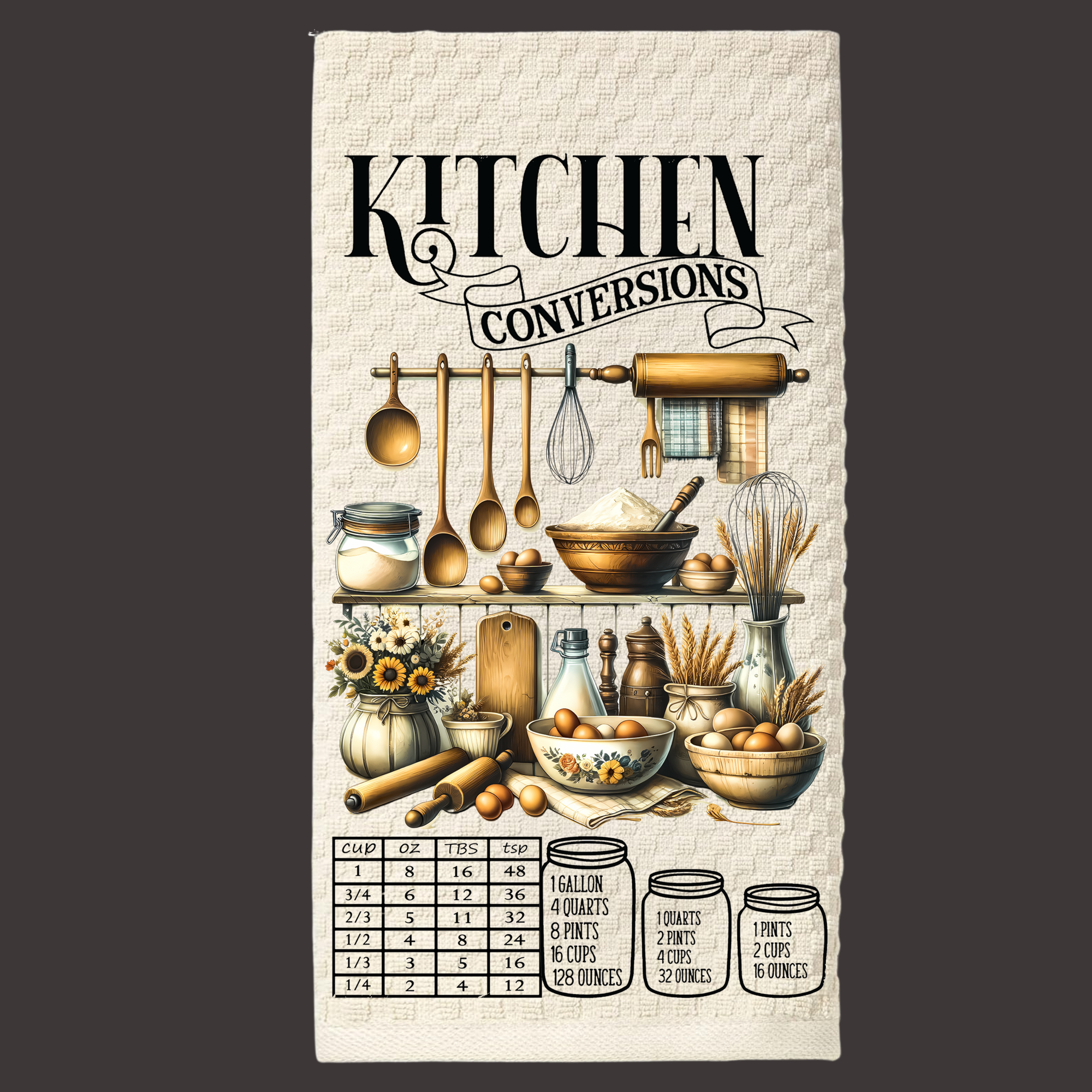 Measurement Kitchen Towel