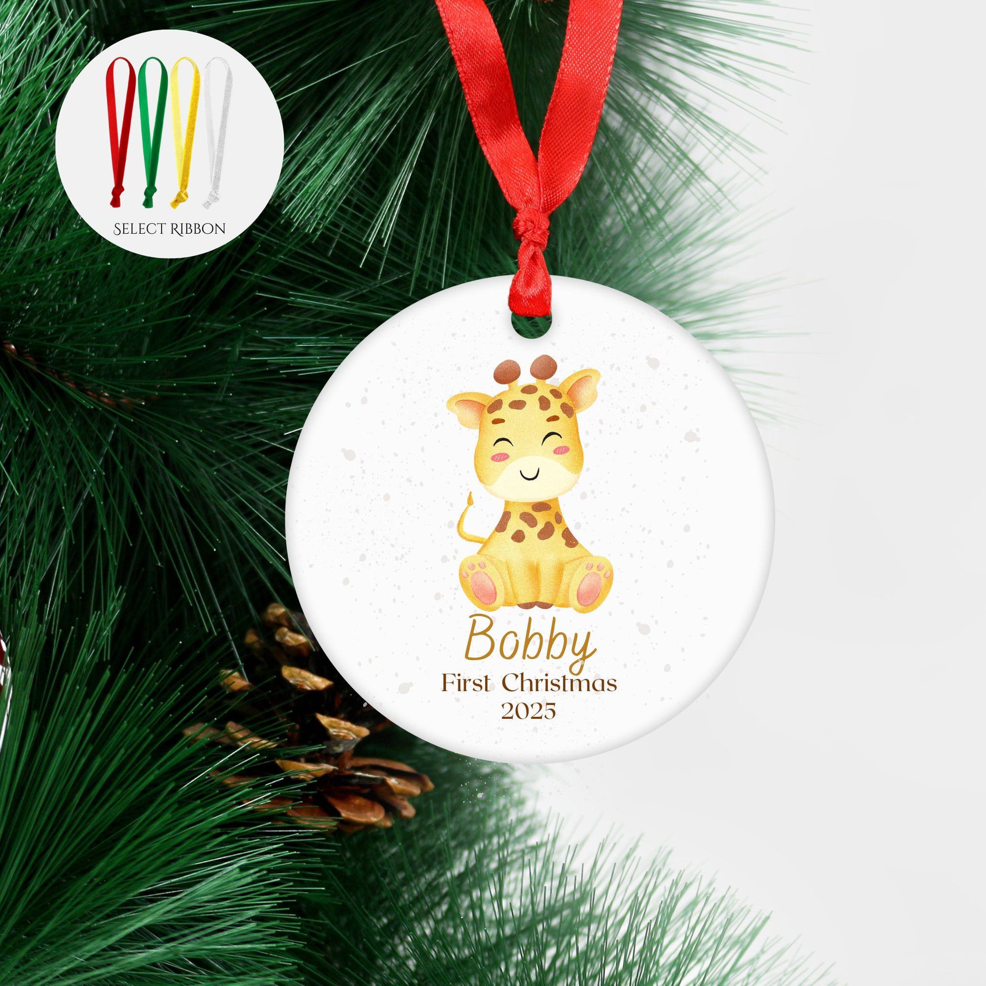 Water Color First Christmas