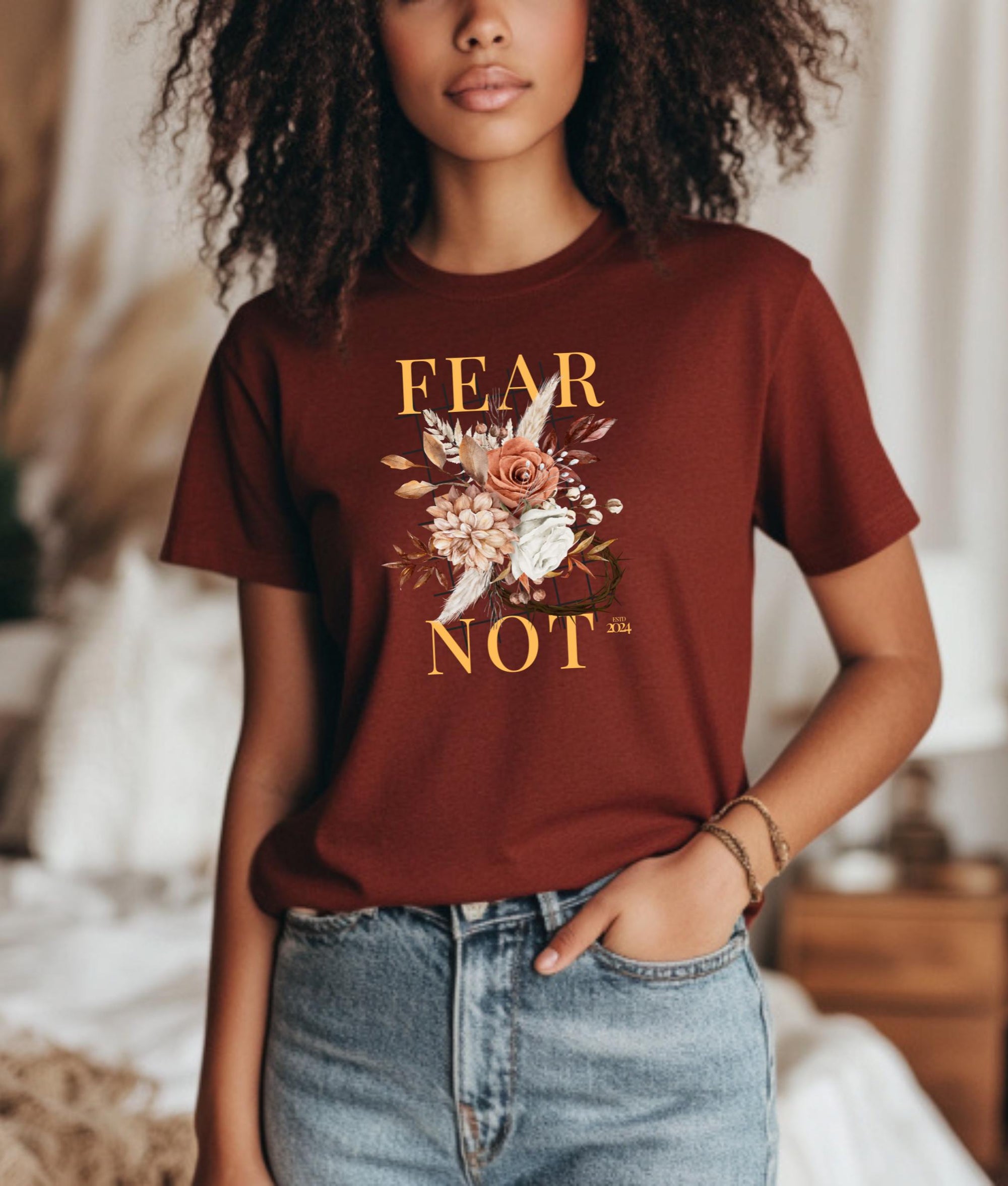 Fear Not Inspirational Tshirt