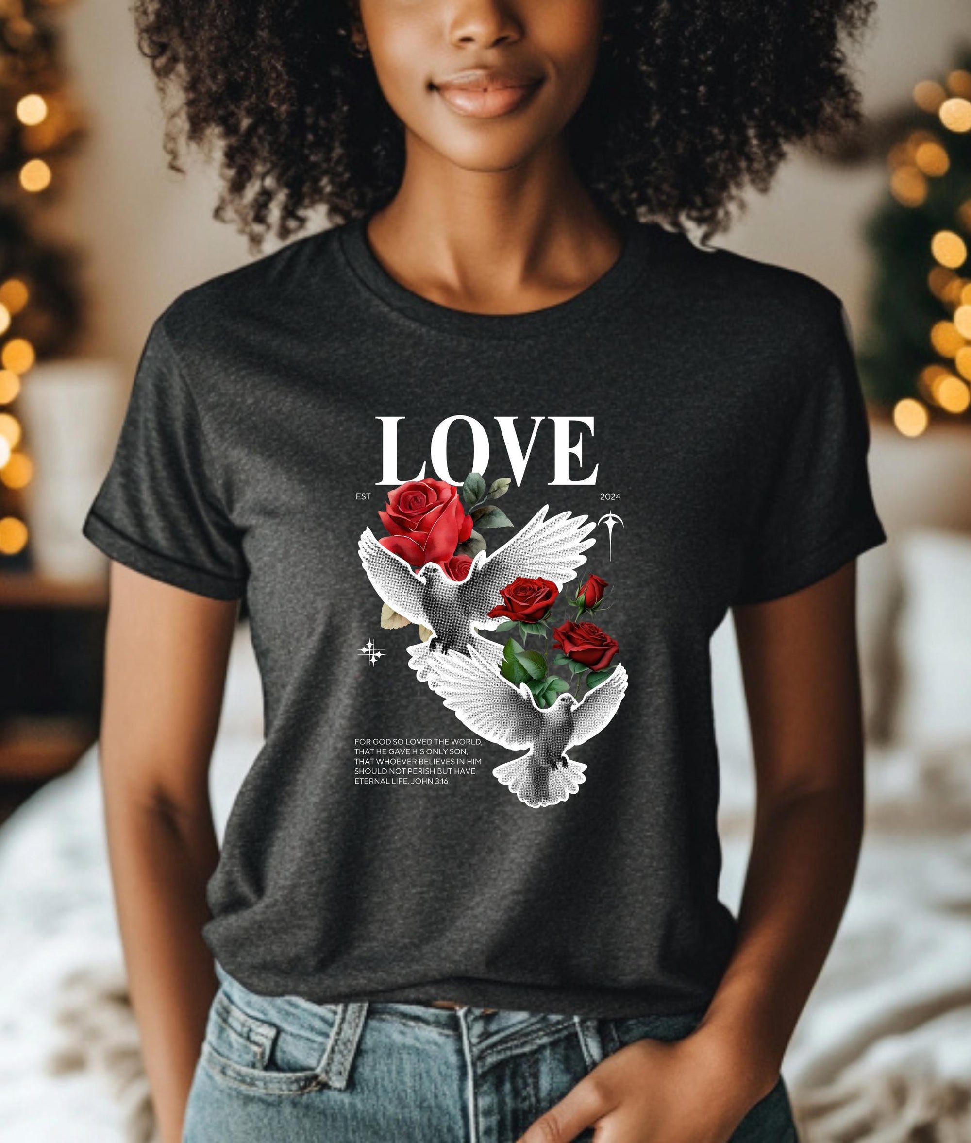 Love Dove Christian Tshirt