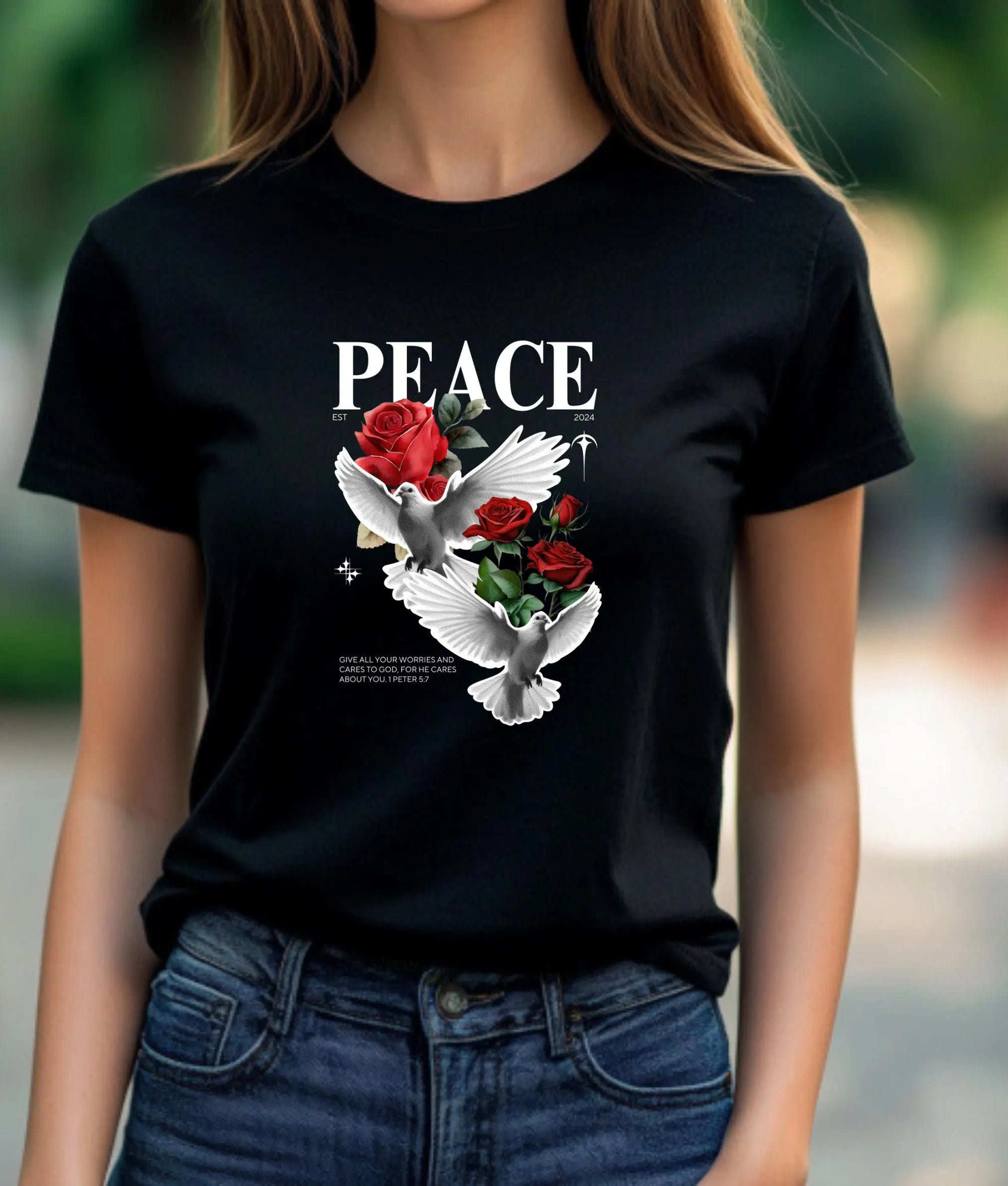 Peace Dove Christian Tshirt