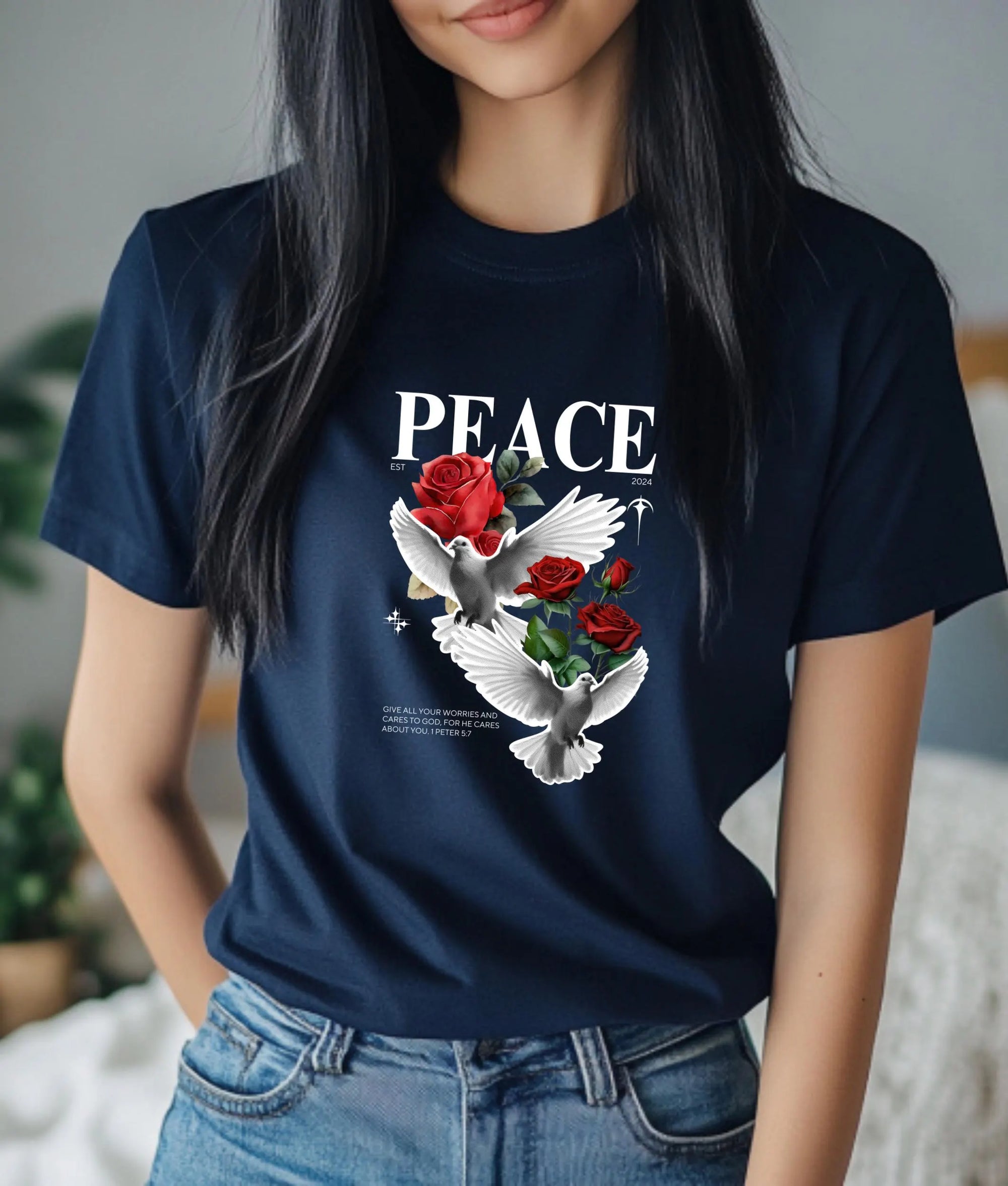 Peace Dove Christian Tshirt